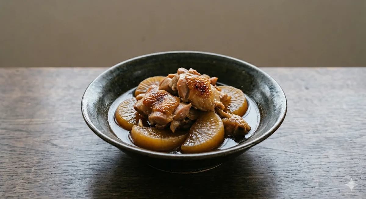 鶏もも肉と大根の煮物