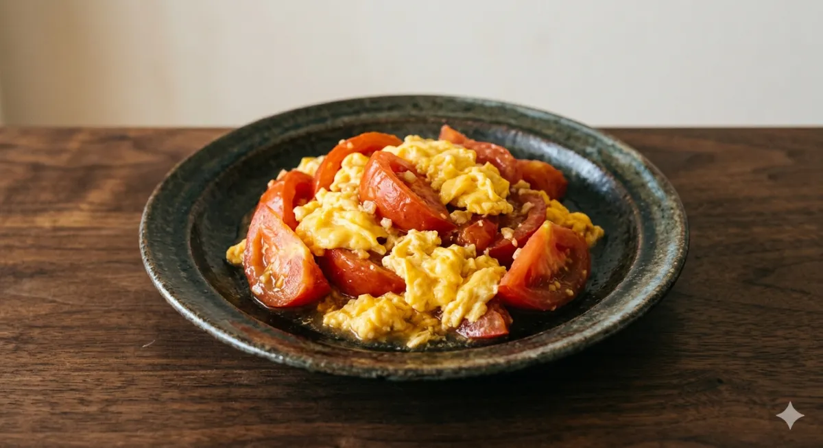 トマトと卵の炒め物