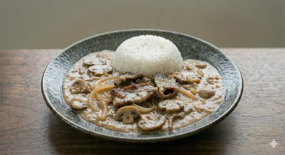 ビーフストロガノフ