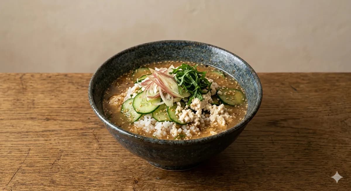 冷汁ご飯