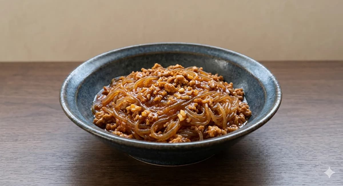 豚ひき肉のマーボー春雨