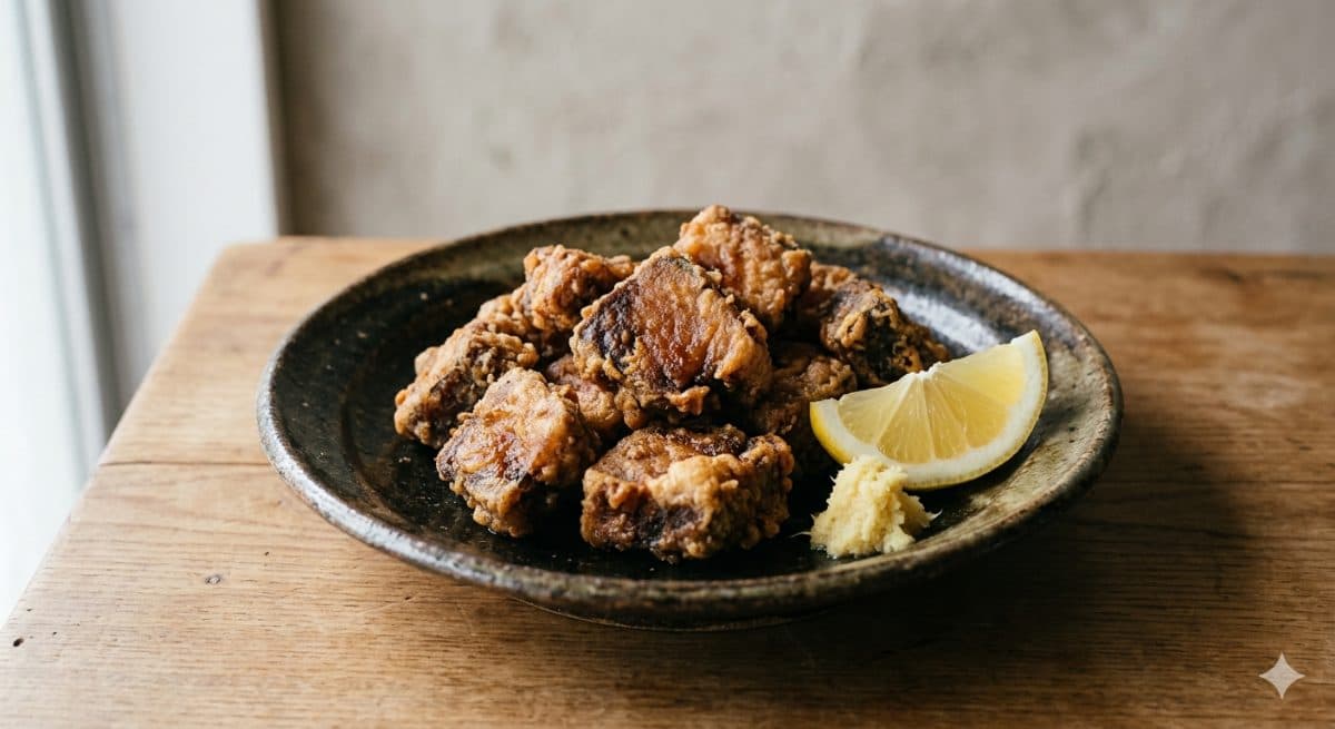 カツオの竜田揚げ
