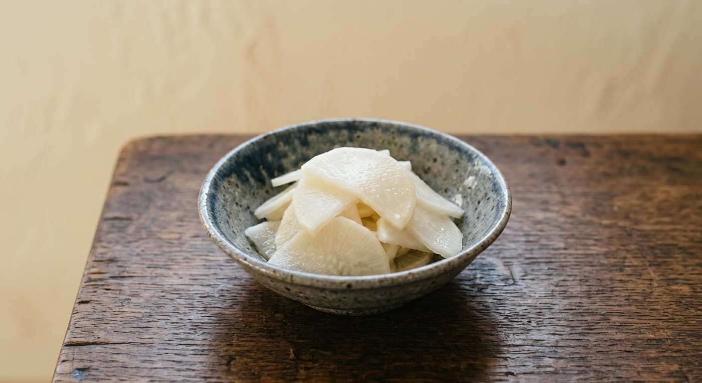 大根の甘酢漬け