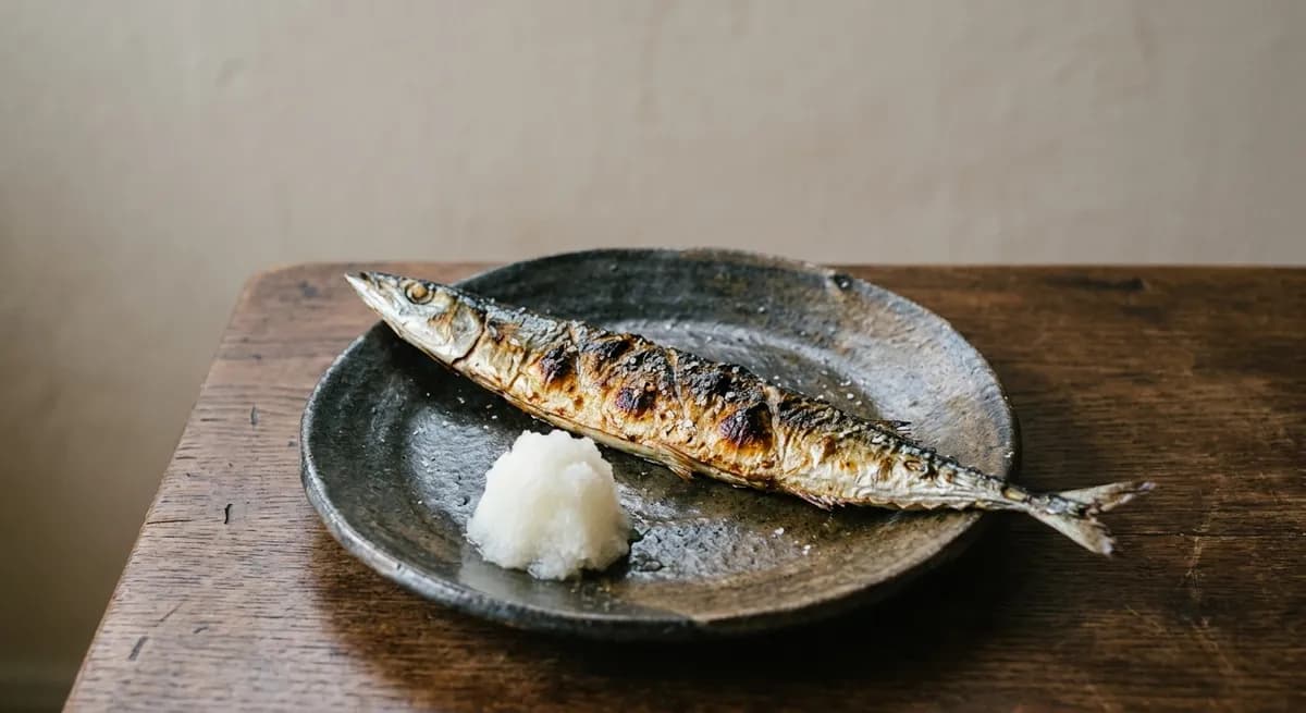 サンマの塩焼き