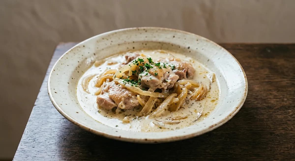 鶏肉のクリーム煮