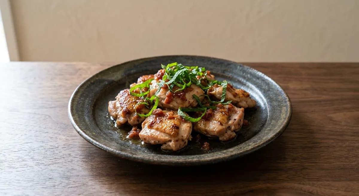 鶏肉の梅しそ焼き