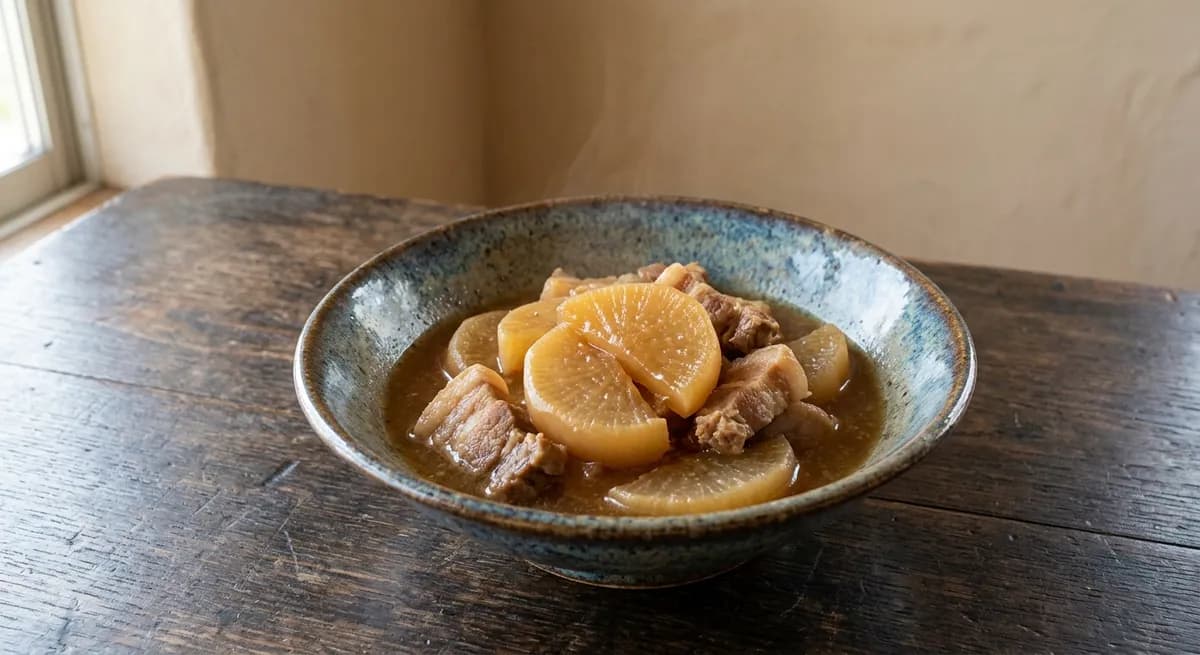 豚バラ大根の煮物