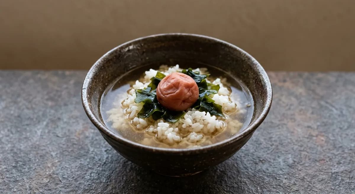 梅茶漬け