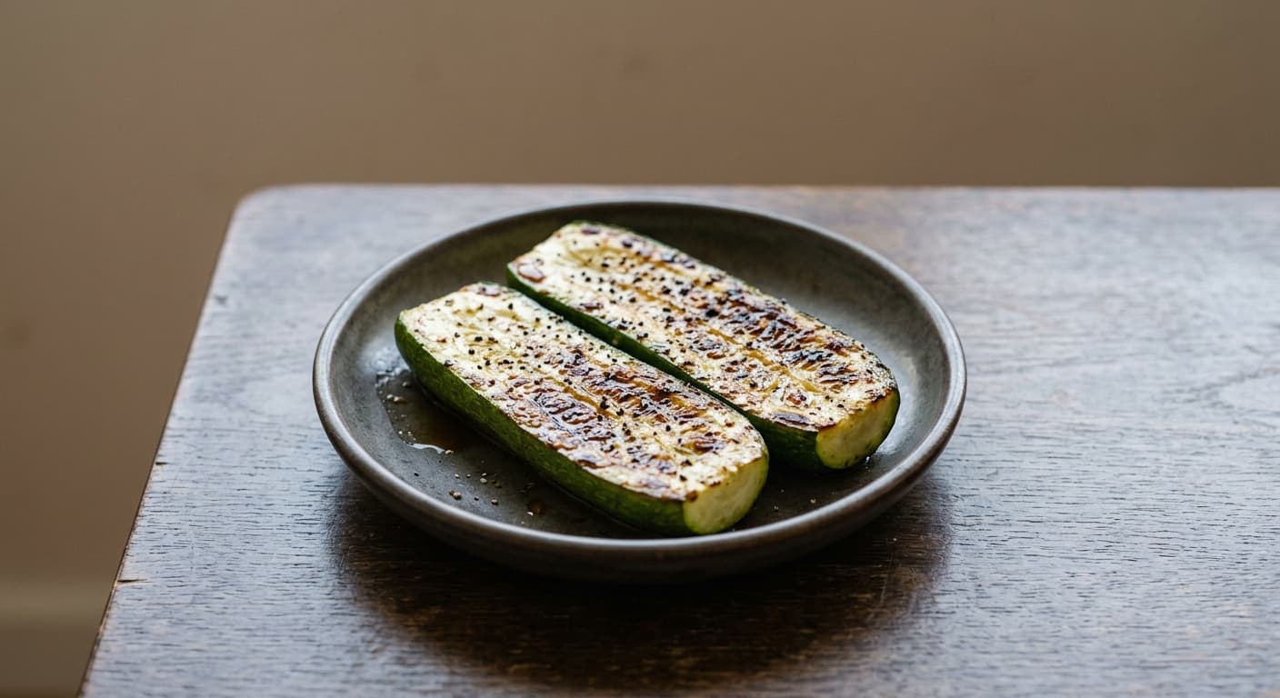 ズッキーニのステーキ