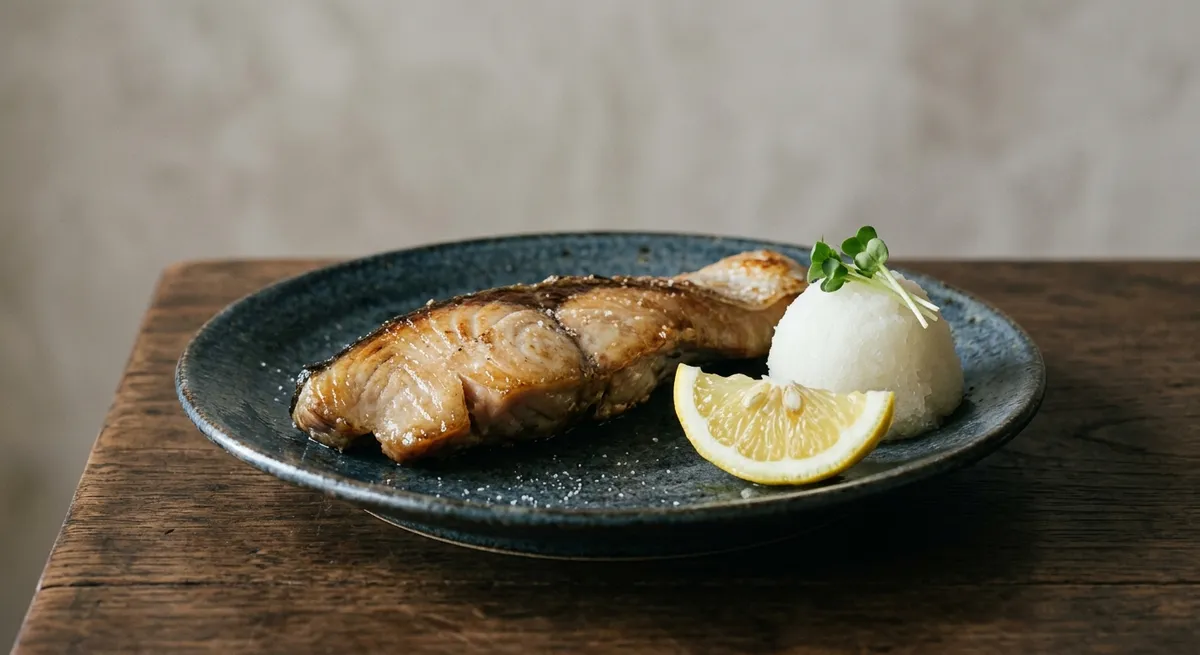 ブリの塩焼き